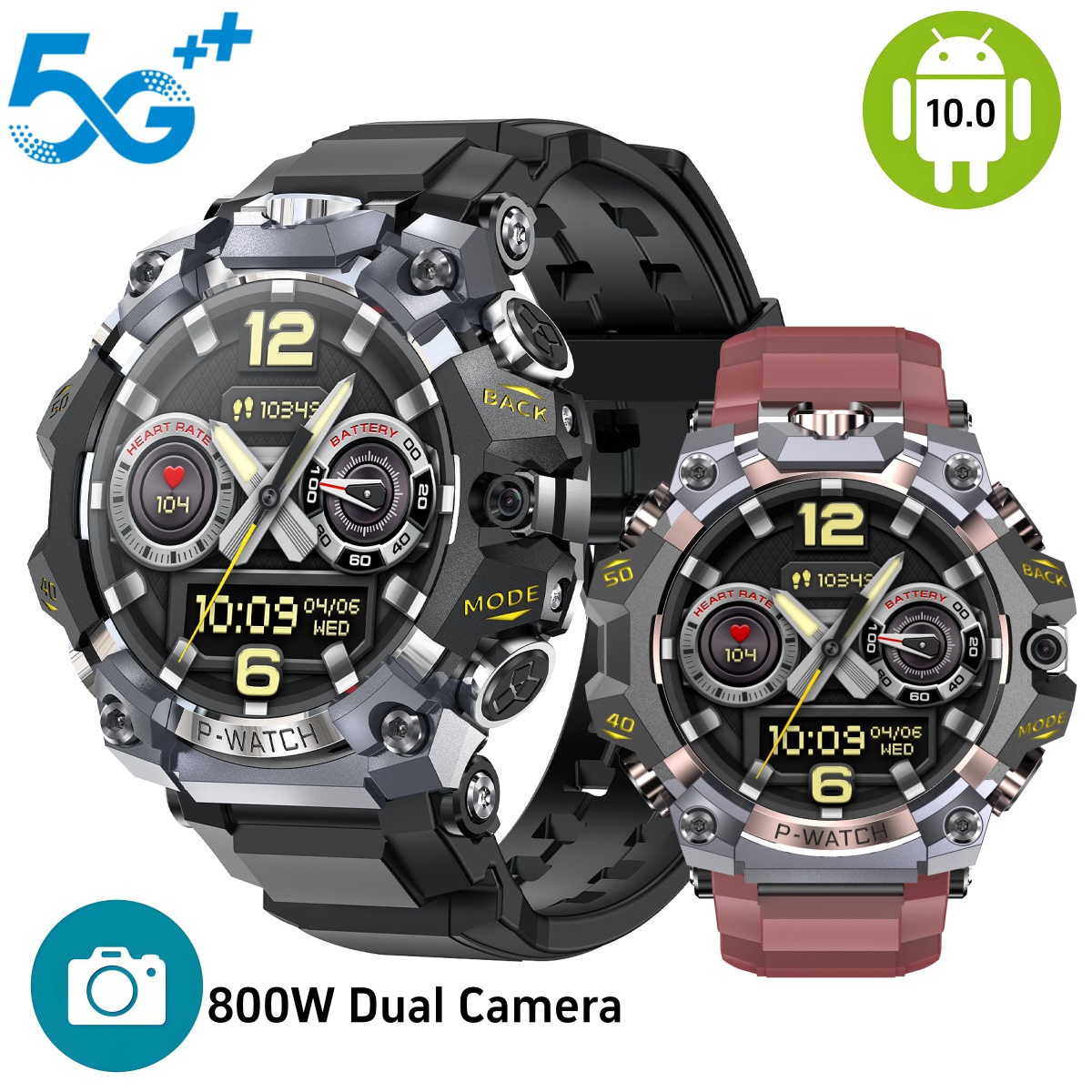 Gps Running Watch - Smartwatch Q668 Android 10.0 con Display