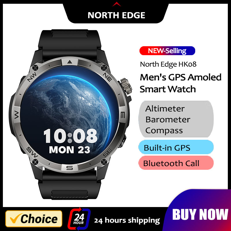 Gps Running Watch - NORTH EDGE GPS Sport Smart Watch