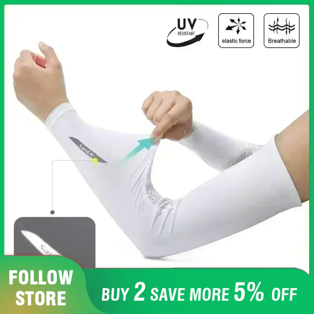 Running Gear Essential - Santic Manicotti a compressione per braccio
