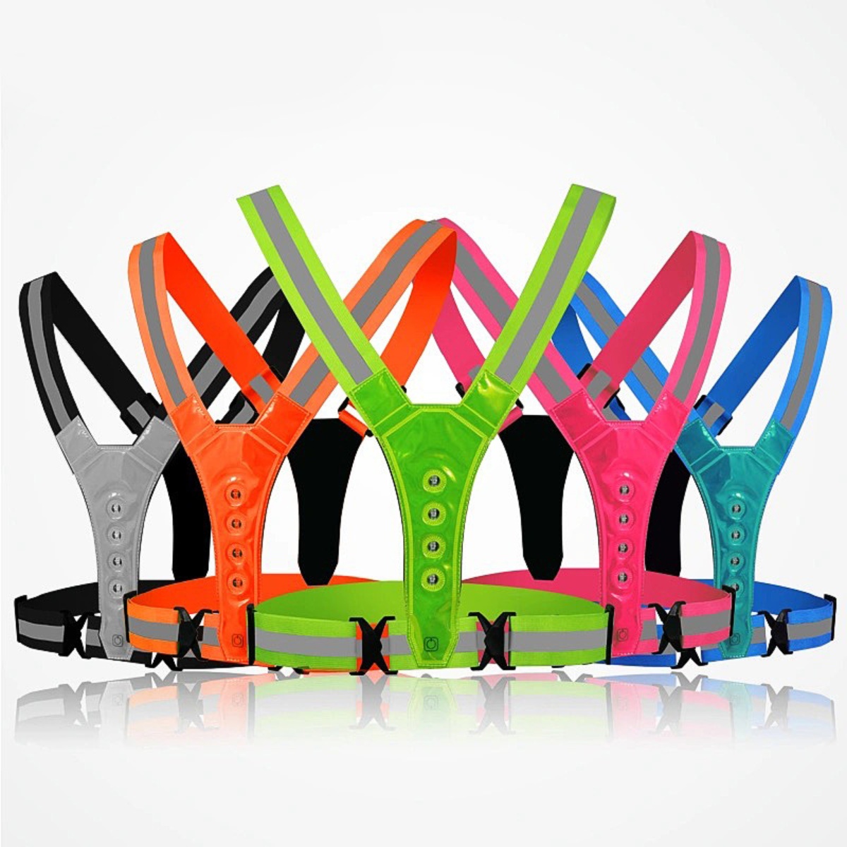 Running Gear Essential - Gilet di sicurezza da corsa e