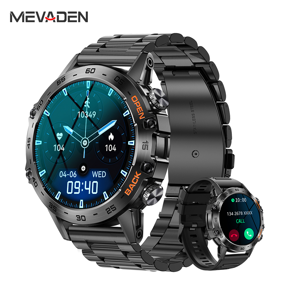 Gps Running Watch - MEVADEN Steel 1.39 pollici Smartwatch di
