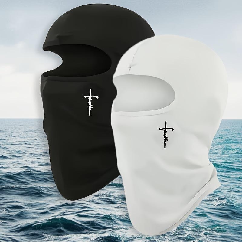 Running Gear Essential - Maschera Balaclava Estiva con Ricamo a