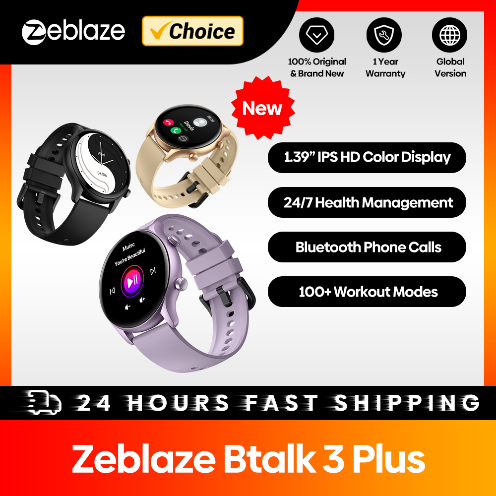 Gps Running Watch - Nuovo Zeblaze Btalk 3 Plus Chiamate