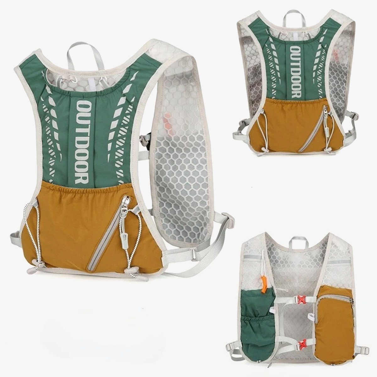 Running Gear Marathon - Zaino Professionale per Corsa Cross-Country, Borsa