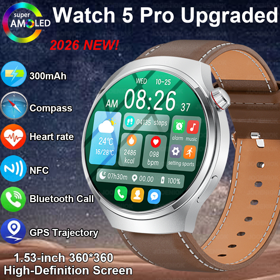 Gps Running Watch - Nuovo Smartwatch 5 Pro 2026 con