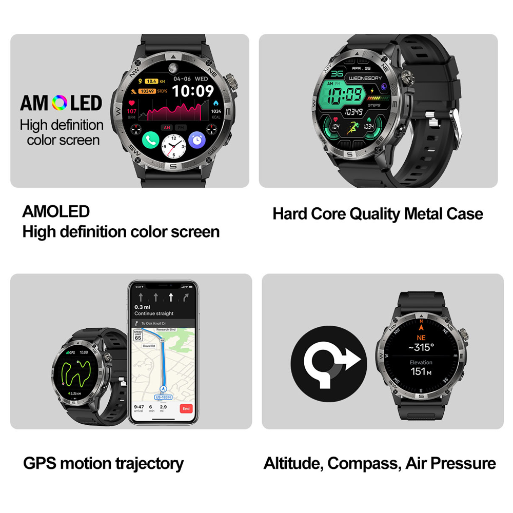NORTH EDGE GPS Sport Smart Wat - Gps Running Watch recensione e prezzo