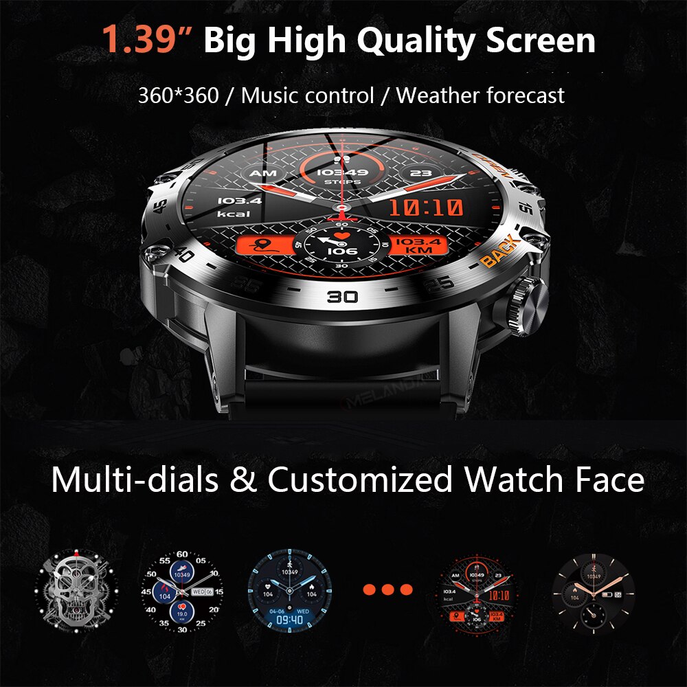 MEVADEN Steel 1.39 pollici Sma - Gps Running Watch recensione e prezzo