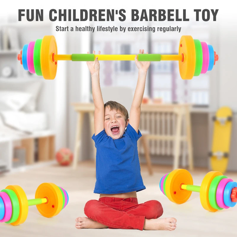 Set di manubri e bilanciere re - Running Gear Kids recensione e prezzo