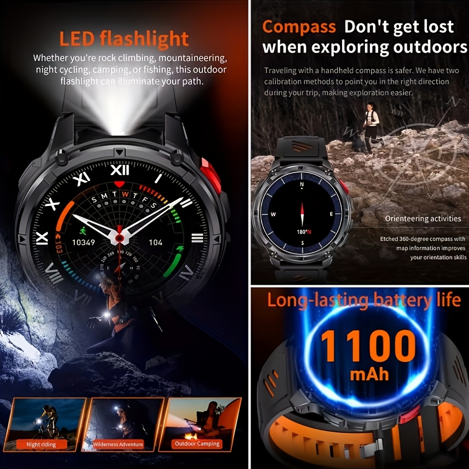 Nuovo Smartwatch T-REX3 Ultra  - Gps Running Watch recensione e prezzo