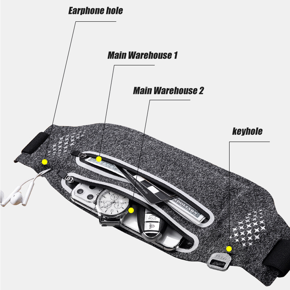 1PC marsupio per donna uomo, m - Running Gear Belt recensione e prezzo